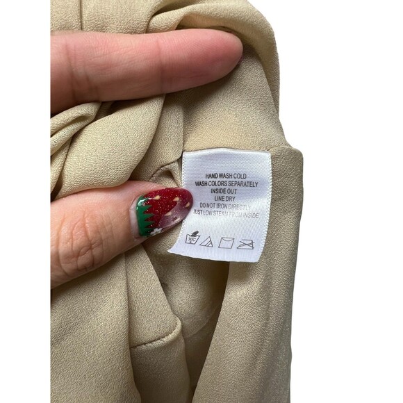 Vintage Romantic Fully Lined JG Hook Sleeveless Floral Midi Dress 90s Y2K Sz 6P - Picture 10 of 12